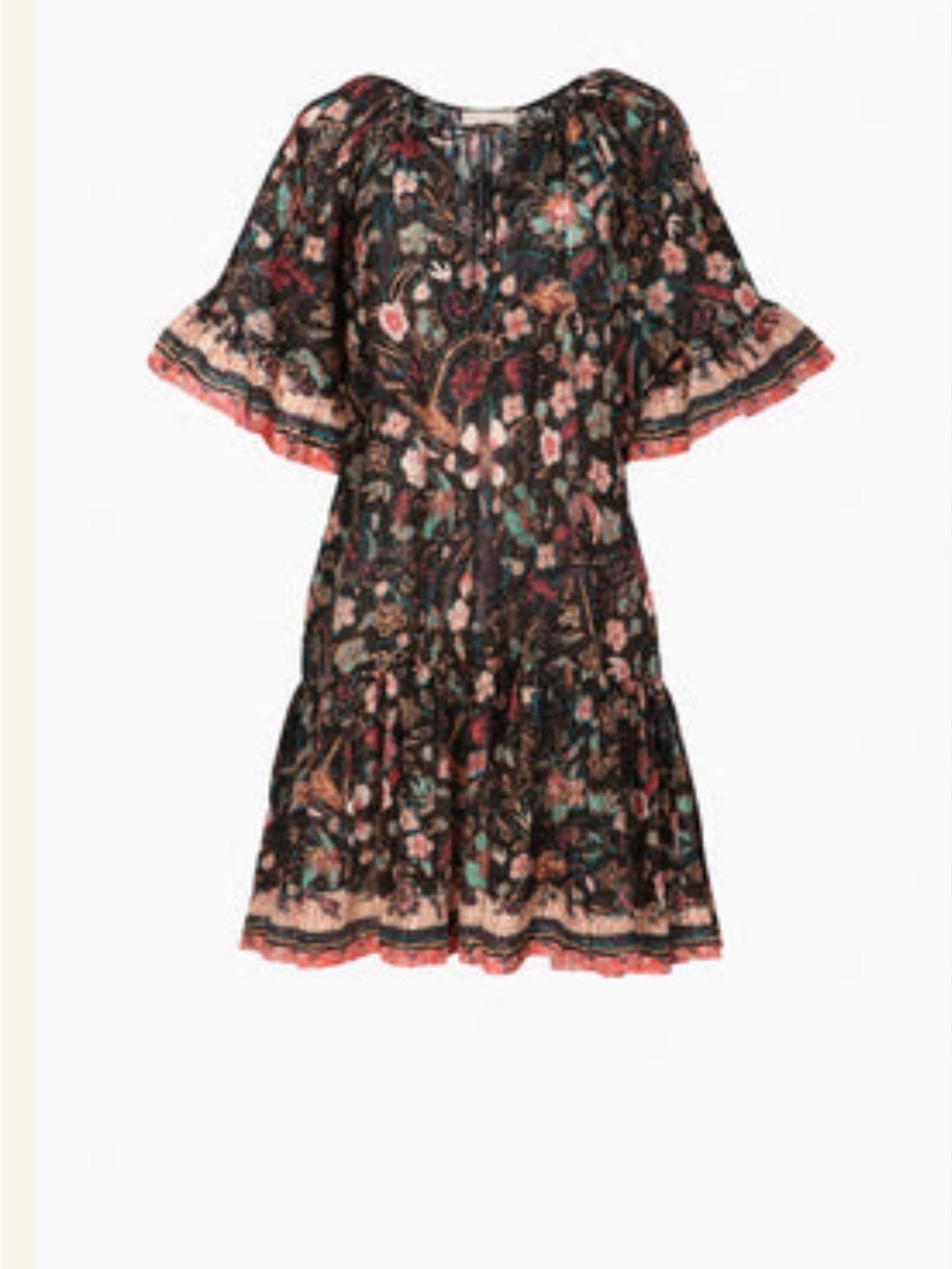 Ulla Johnson Malie Dress in Obsidian Botanica